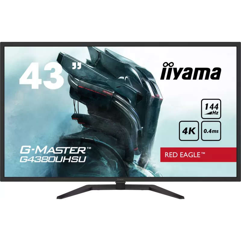Monitor komputerowy iiyama G-MASTER G4380UHSU-B1 108 cm (42,5 cala) 3840 x 2160 pikseli 4K Ultra HD LED Czarny