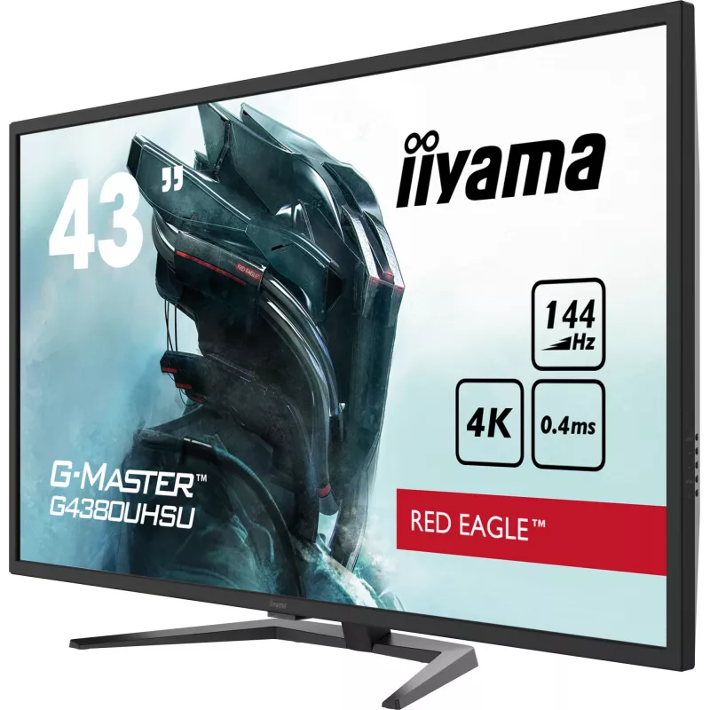 Monitor komputerowy iiyama G-MASTER G4380UHSU-B1 108 cm (42,5 cala) 3840 x 2160 pikseli 4K Ultra HD LED Czarny