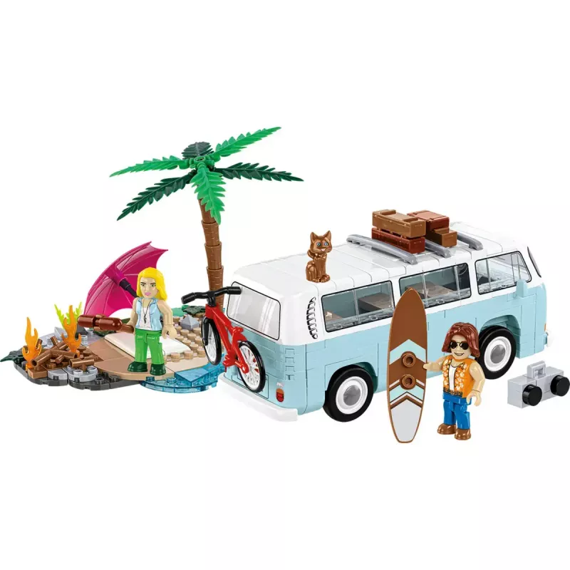 Zabawka konstrukcyjna Cobi Volkswagen T2a skala 1:35 zestaw modelarski — kolekcjonerski zestaw klocków