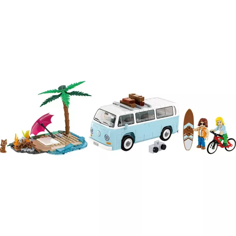 Zabawka konstrukcyjna Cobi Volkswagen T2a skala 1:35 zestaw modelarski — kolekcjonerski zestaw klocków