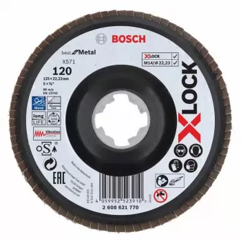 Tarcza szlifierska Bosch X571 Best for Metal