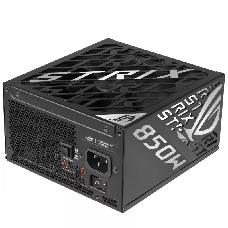 ASUS ROG -STRIX-850P-GAMING zasilacz 850 W 20+4 pin ATX ATX Czarny