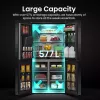 Lodówka wielodrzwiowa Hisense RQ760N4IFE – wolnostojąca, pojemność całkowita 577 L, czarna
