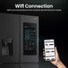 Lodówka wielodrzwiowa Hisense RQ760N4IFE – wolnostojąca, pojemność całkowita 577 L, czarna