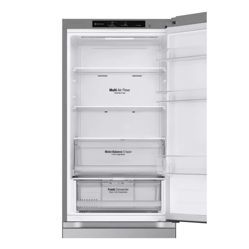LG GBV3100CPY.APYQEUR lodówko-zamrażarka Wolnostojąca 344 L Srebrny