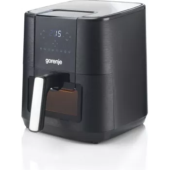 Gorenje AF1350DWB Pojedyncza 5,4 l Wolnostojąca 1350 W Frytkownica beztłuszczowa Czarny