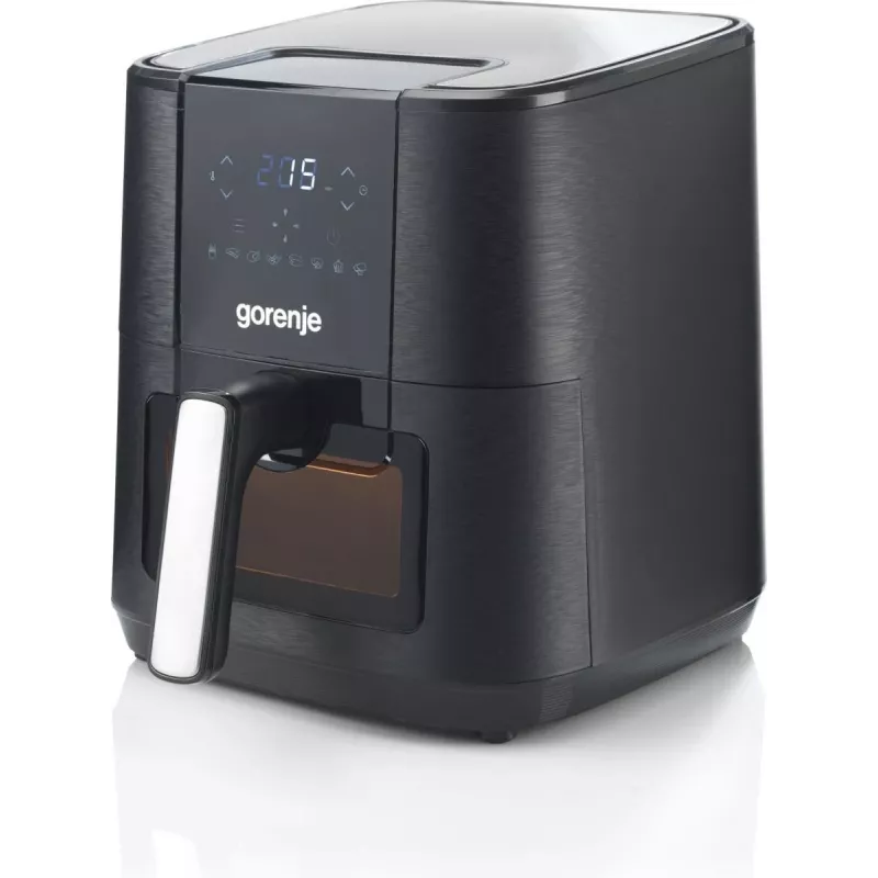 Gorenje AF1350DWB Pojedyncza 5,4 l Wolnostojąca 1350 W Frytkownica beztłuszczowa Czarny