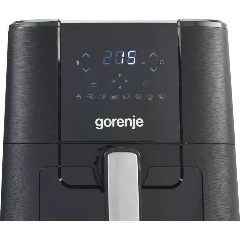 Gorenje AF1350DWB Pojedyncza 5,4 l Wolnostojąca 1350 W Frytkownica beztłuszczowa Czarny