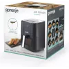 Gorenje AF1350DWB Pojedyncza 5,4 l Wolnostojąca 1350 W Frytkownica beztłuszczowa Czarny