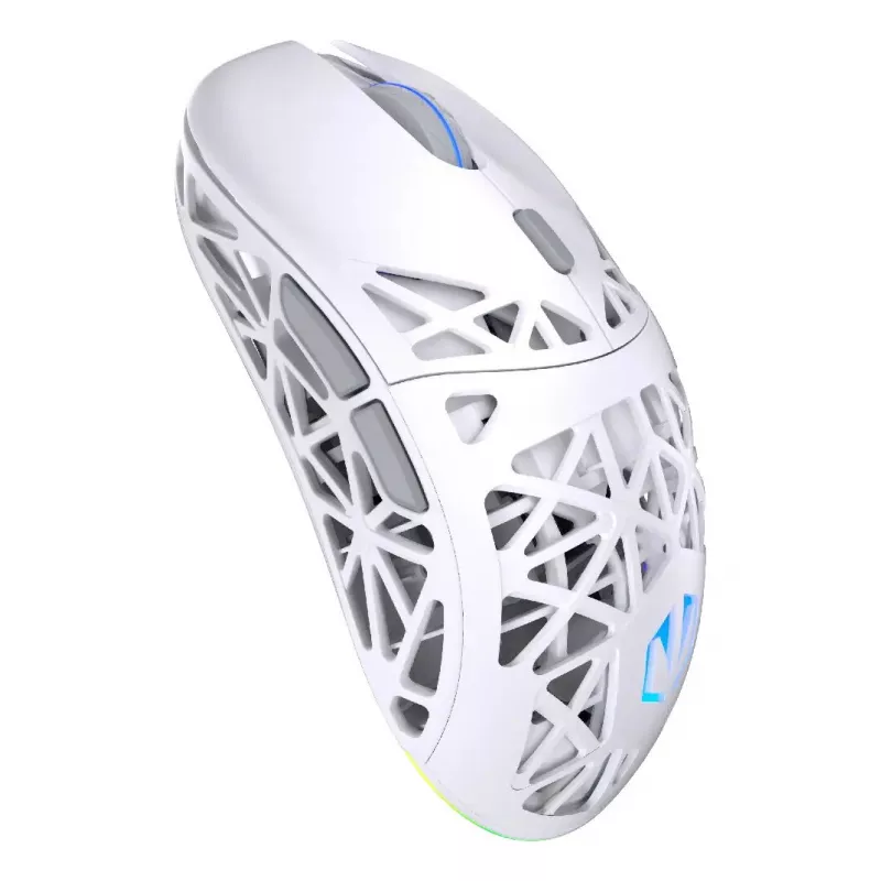 Bezprzewodowa symetryczna mysz gamingowa ENDORFY LIV Plus Onyx biały Bluetooth Optyczna 26000 DPI 6 przycisków Wielokolorowe podświetlenie Bateria