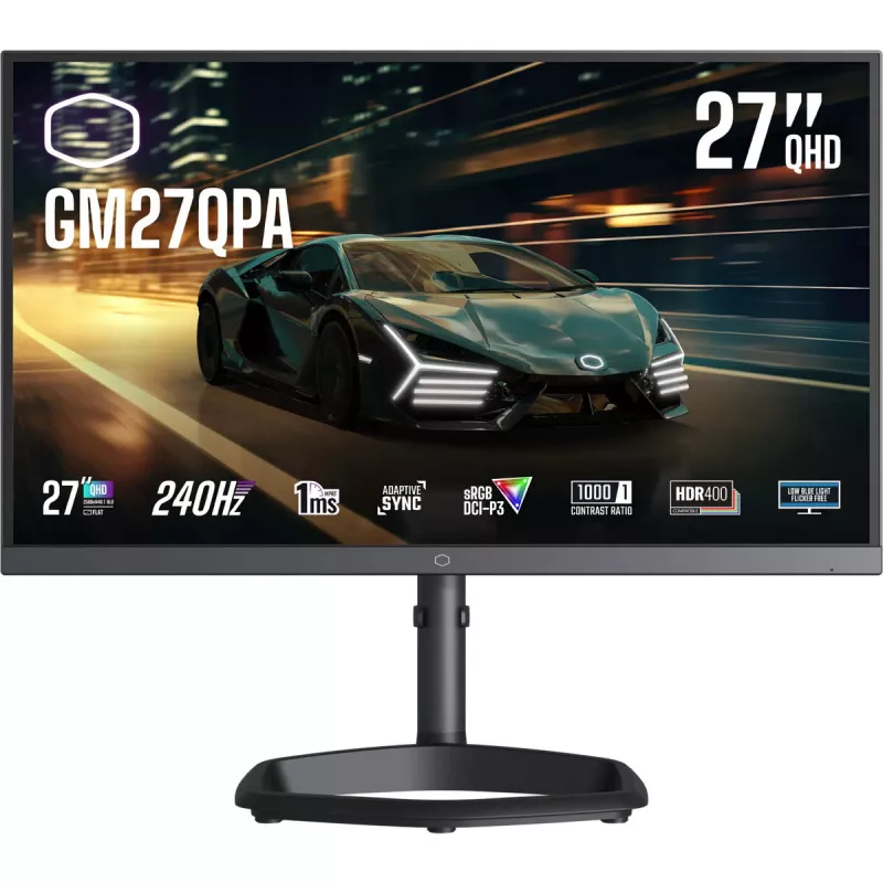 Monitor Cooler Master GM27QPA 27 cali QHD IPS Adaptive-Sync 240Hz