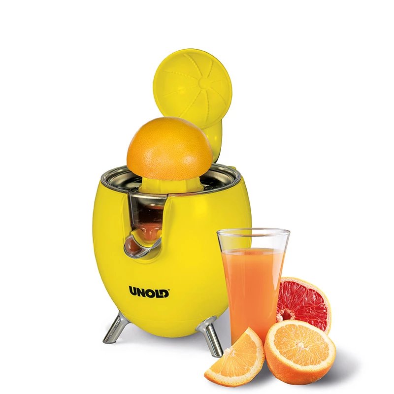 Unold Power Juicy Wyciskarka ręczna 1100 W żółta