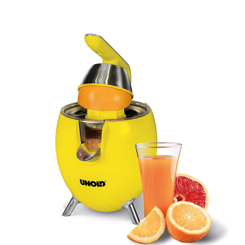 Unold Power Juicy Wyciskarka ręczna 1100 W żółta