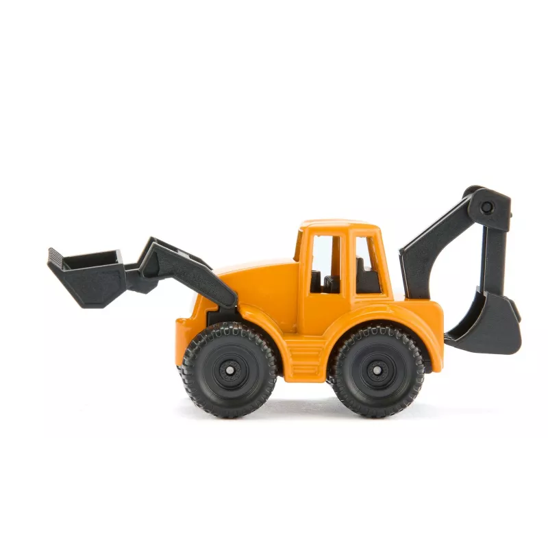 Siku MAN z ładowarką teleskopową, model ciężarówki z przyczepą, 1:87, MAN, chłopiec/dziewczynka, metal, plastik, niebieski, żółty