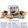 Ariete 4632 Frytkownica powietrzna i piekarnik Vintage, 1400W, 2w1, Pojemność 16L, Akcesoria w zestawie, Timer 60 minut, Podwójna szyba, niebieski