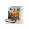 Ariete 4632 Frytkownica beztłuszczowa i piekarnik Vintage, 1400W, 2w1, Pojemność 16L, Akcesoria w zestawie, Timer 60 minut, Podwójna szyba, Zielony