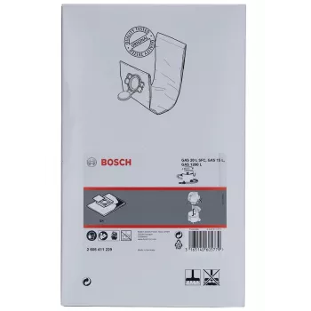 Bosch 2 605 411 229 akcesorium do odkurzacza przemysłowego Worek na kurz
