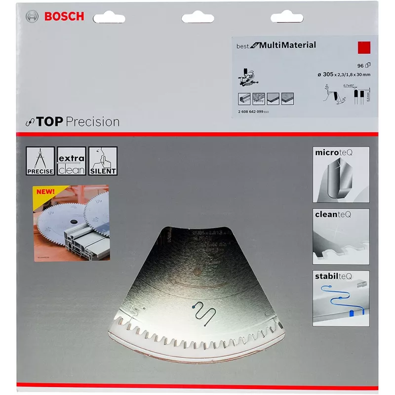 Bosch Top Precision Best for Multi Material Piły tarczowe do cięcia wielomateriałowego