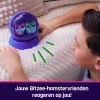 Interaktywna Zabawka Kulka Chomika Spinmaster Bitzee z Ponad 20 Cyfrowymi Chomikami, Toczy się i Reaguje na Dotyk, Bateria AA, Wielokolorowa
