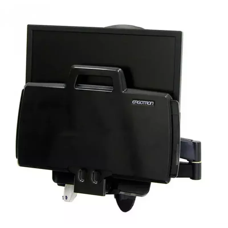 Ergotron 200 Series Combo Arm 61 cm (24 cale) Ściana Czarny