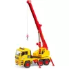 Zabawkowy dźwig ciężarowy BRUDER MAN TGA model 01054, pojazd w skali do zabawy