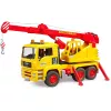 Zabawkowy dźwig ciężarowy BRUDER MAN TGA model 01054, pojazd w skali do zabawy
