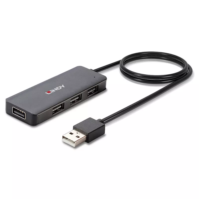 USB Hub Lindy 4 Port USB 2.0 Hub