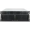 Obudowa Rack Serwerowa INTER-TECH IPC 4U-4708 — 4U, Czarna, obsługuje zasilacze ATX/PS2, 4x przednie 80mm, 2x tylne 80mm, dyski 2.5/3.5 cala