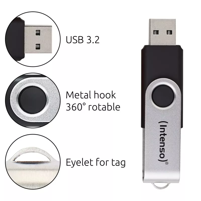 Pendrive Intenso 256 GB USB-A 3.2 Gen 1 Office Line
