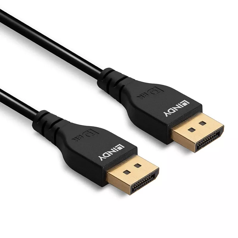 Kabel DisplayPort Lindy 2m cienki DisplayPort 1.4