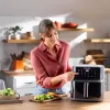 NutriBullet CrispLite Vision Pojedyncza 8 L Wolnostojąca 2000 W Frytkownica beztłuszczowa Czarny