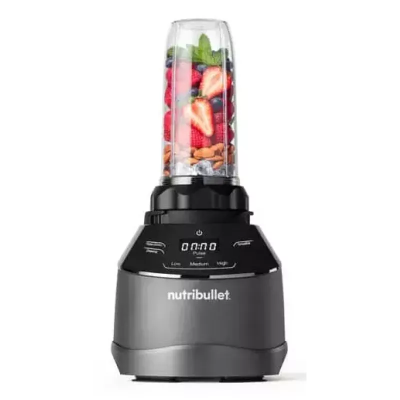 Robot kuchenny NUTRIBULLET NBF580B — 1500 W, misa 1,8 L, czarny, ostrza ze stali nierdzewnej