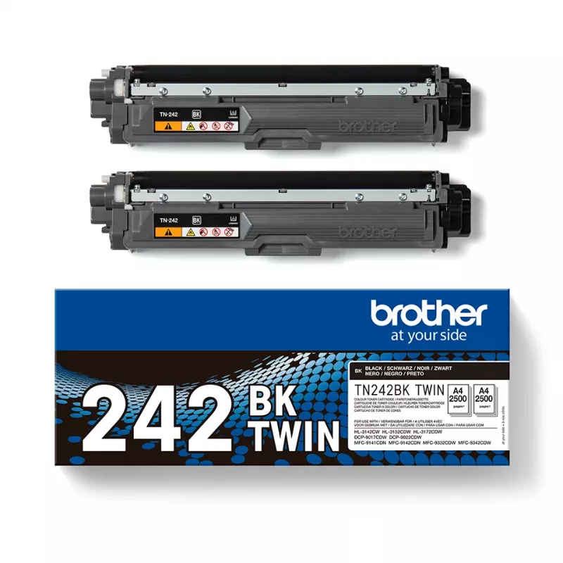 kaseta z tonerem Brother TN-242BKTWIN 3000 stron Czarny