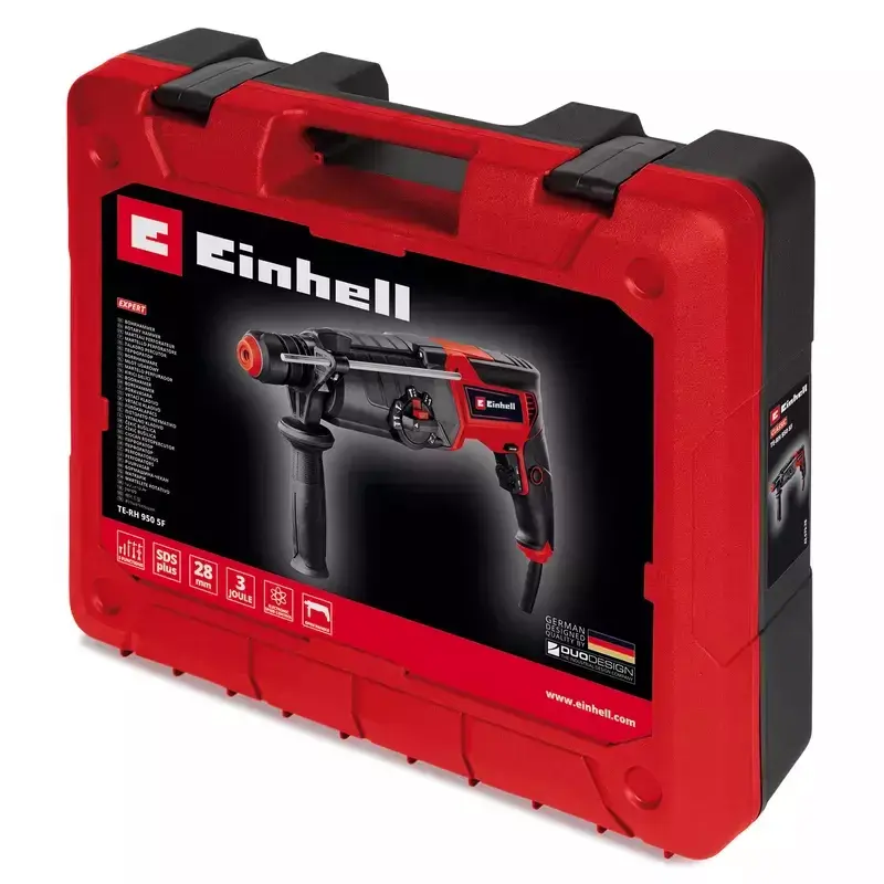 Wiertarka udarowa Einhell TE-RH 950 5F 950W SDS Max 3J 2.8cm