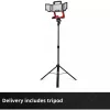 Lampa bezprzewodowa EINHELL TP-CL 18/3000 Li Set Solo — ładowalna lampa robocza, czerwona, sprzedawana bez akumulatora i ładowarki