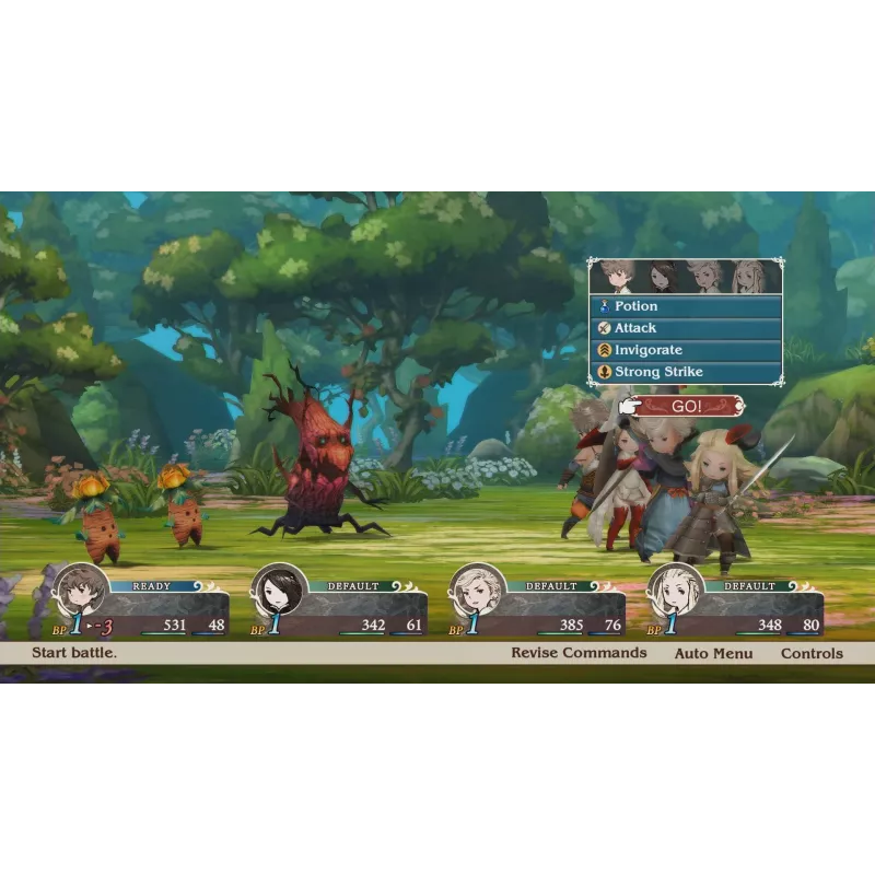 Nintendo Bravely Default Flying Fairy Remasteczerwony Niemiecki, Angielski, Hiszpański, Francuski, Włoski, Japoński Nintendo Switch 2