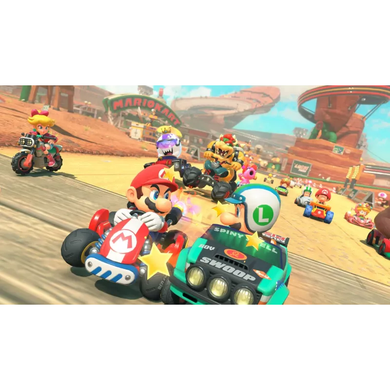 Nintendo Mario Kart World Standard uproszczony chiński, niemiecki, angielski, hiszpański, francuski, włoski, japoński, koreański, portugalski, rosyjski Nintendo Switch 2