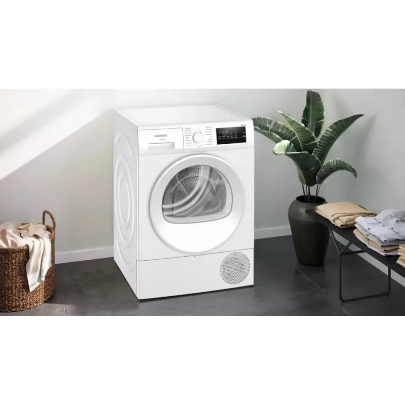 Suszarka Siemens iQ300 WT45HVA4 Wolnostojąca Ładowana od przodu 8 kg Biała