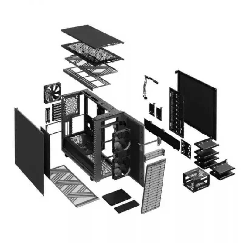 Obudowa PC Fractal Design Define 7 Midi Tower Szara