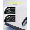 Radiator ICY BOX IB-M2HS-PS5 do PlayStation 5 Czarny 27mm x 76mm x 9mm