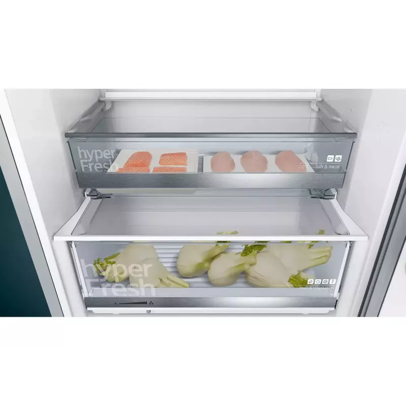 Siemens KG49EAICA lodówko-zamrażarka Wolnostojąca 419 l Stal nierdzewna