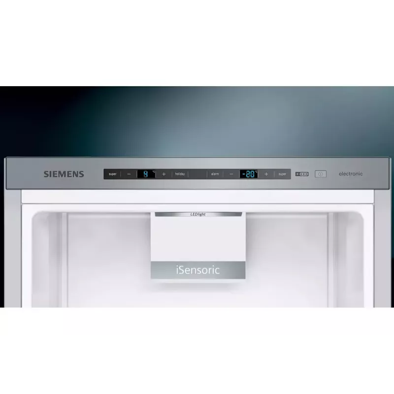 Siemens KG49EAICA lodówko-zamrażarka Wolnostojąca 419 l Stal nierdzewna