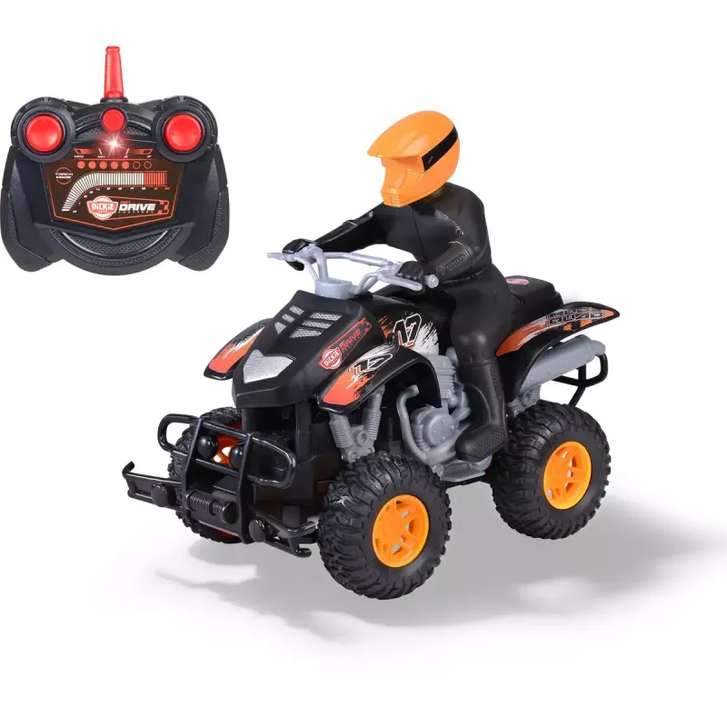Zdalnie sterowany quad terenowy Simba‑Dickie w skali 1:18, zabawkowy quad RC, zasilany bateriami