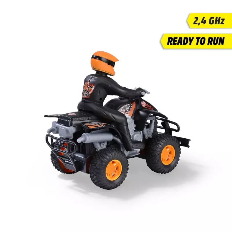 Zdalnie sterowany quad terenowy Simba‑Dickie w skali 1:18, zabawkowy quad RC, zasilany bateriami