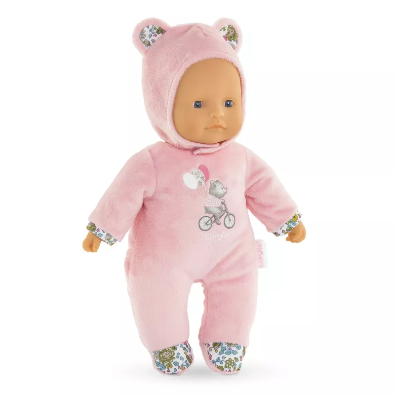 Pluszowa zabawka miś Simba-Dickie Corolle Mon Doudou Corolle Sweetheart różowa — przytulanka ukojenie
