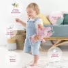 Pluszowa zabawka miś Simba-Dickie Corolle Mon Doudou Corolle Sweetheart różowa — przytulanka ukojenie