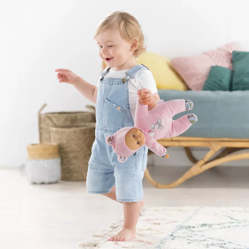 Pluszowa zabawka miś Simba-Dickie Corolle Mon Doudou Corolle Sweetheart różowa — przytulanka ukojenie
