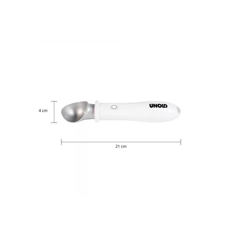 Łopatka do nakładania Unold 488990 4 mm Stal nierdzewna Plastik Biały