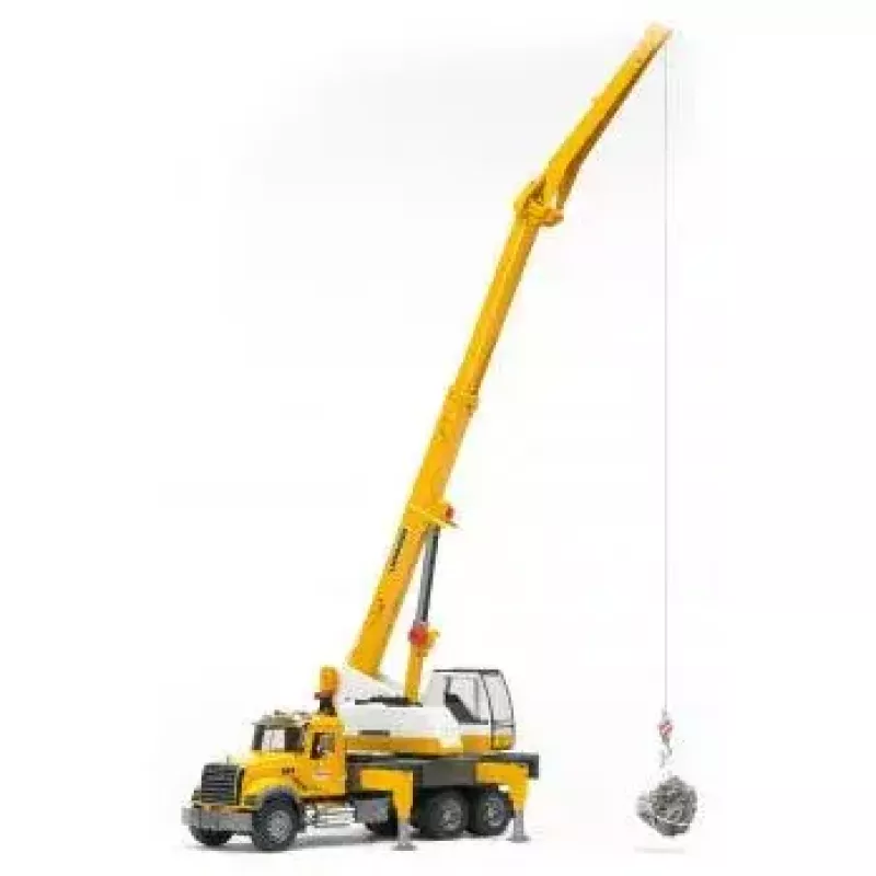Ciężarówka z dźwigiem BRUDER MACK Granite Liebherr