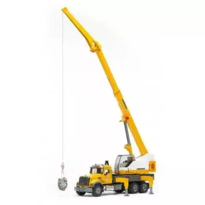 Ciężarówka z dźwigiem BRUDER MACK Granite Liebherr